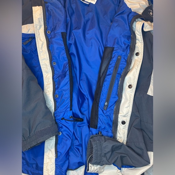 Columbia Men's Interchange Ski Jacket XL Blue and Gray Winter shell-Outdoor Coat - Picture 5 of 16